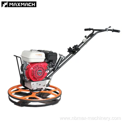 Hand Push Gasoline Engine Walk Behind Power Trowel